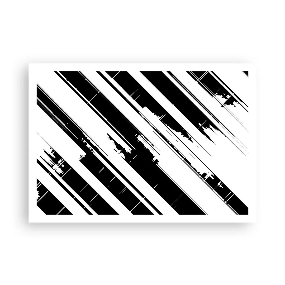 Plagát - Intenzívna a dynamická kompozícia - 100x70 cm