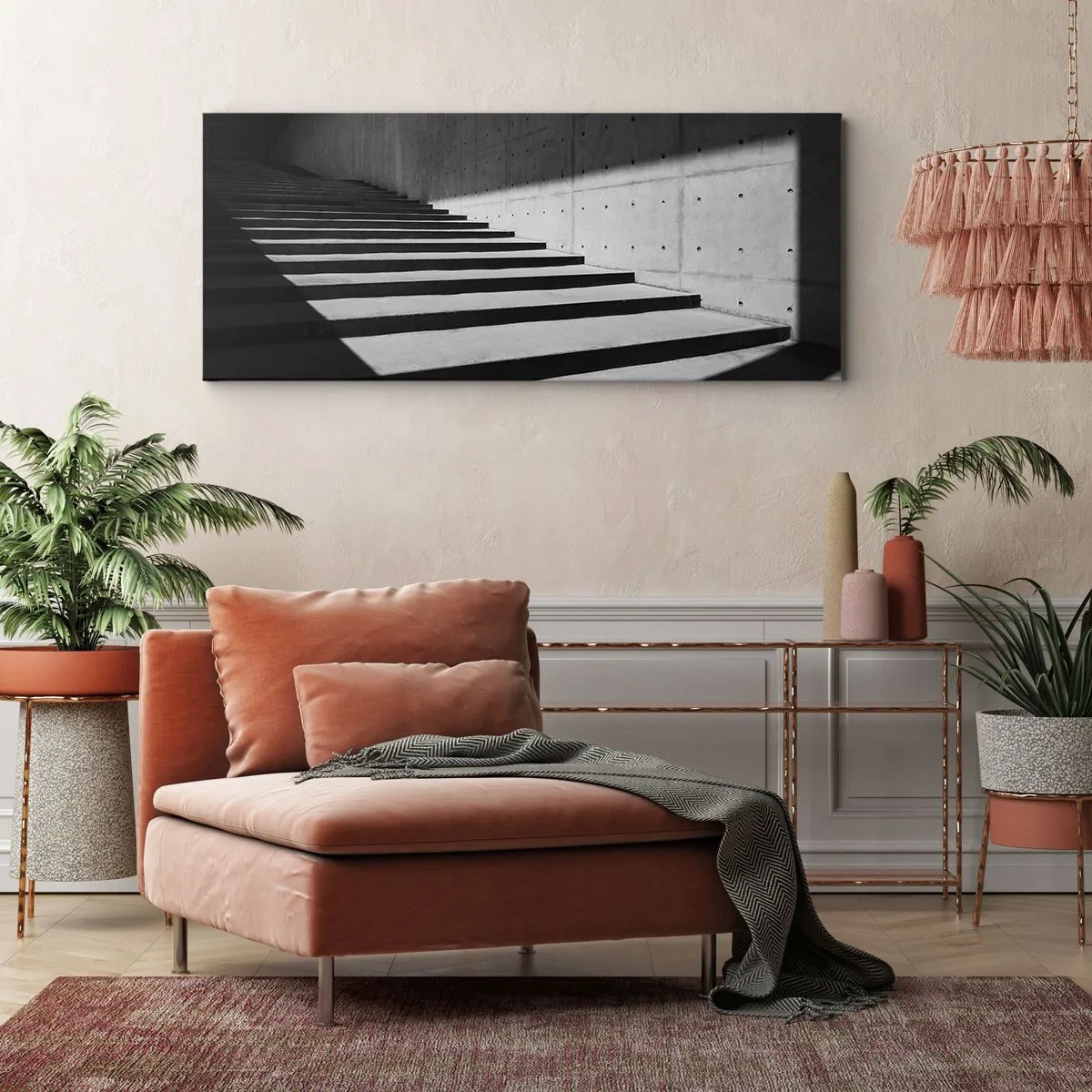 Obraz na plátne - Surová krása modernizmu - 100x40 cm