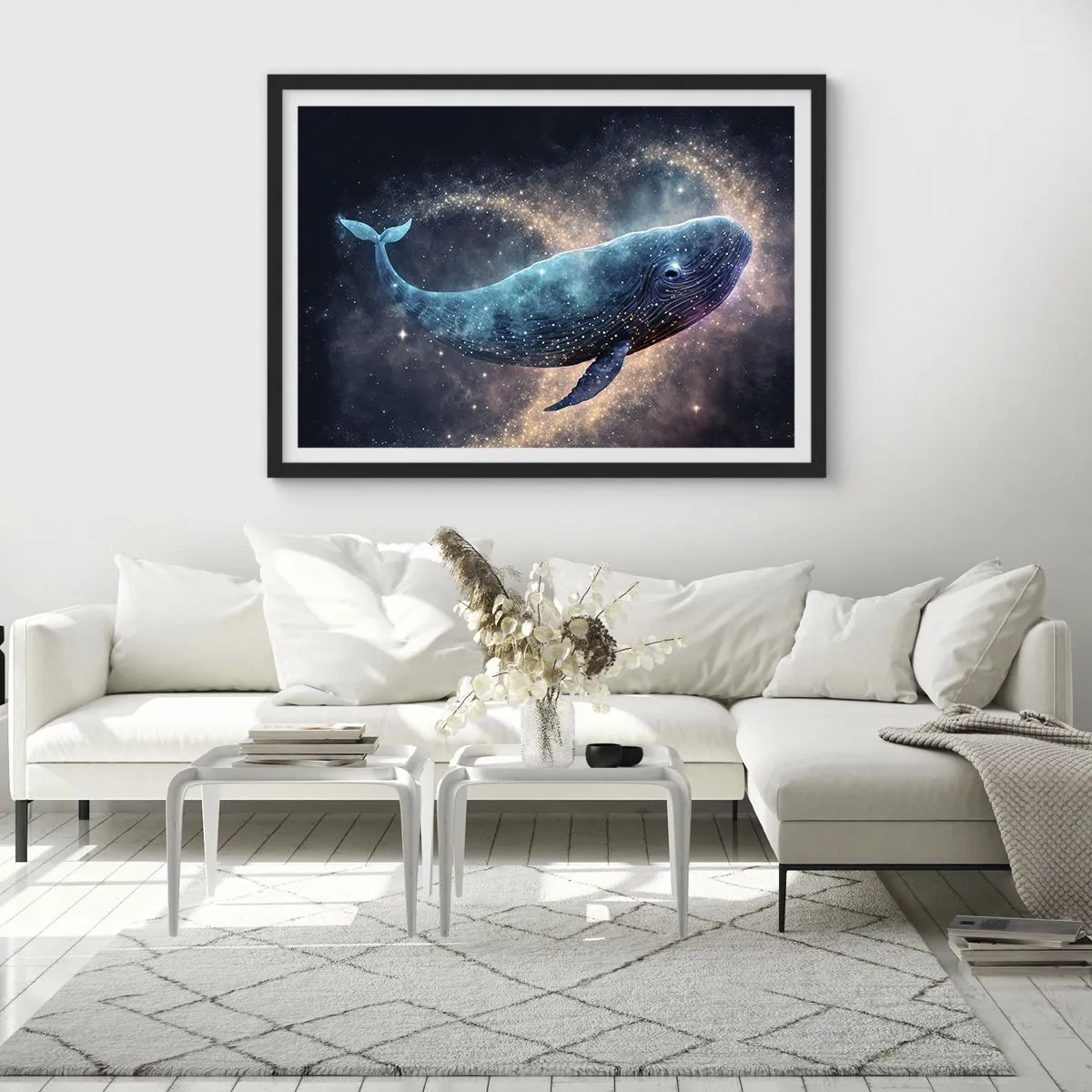Plagát v čiernom ráme - Existuje taký svet… - 70x50 cm