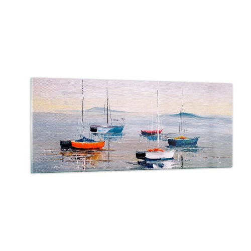 Obraz na skle - Zaslúžený odpočinok - 100x40 cm