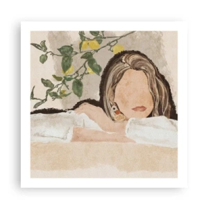 Plagát - Kráska z juhu - 60x60 cm