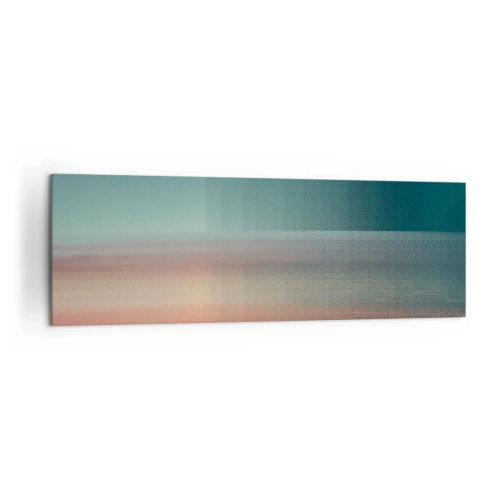 Obraz na plátne - Abstrakcia: vlny svetla - 160x50 cm