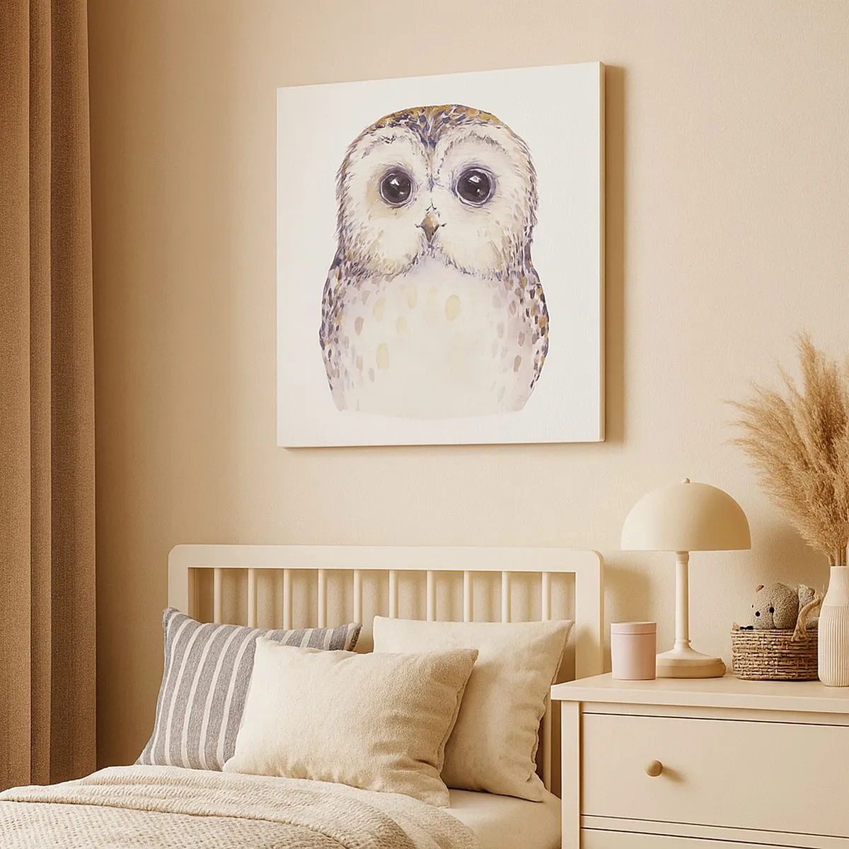 Obraz na plátne - Pozri sa mi do očí - 30x30 cm