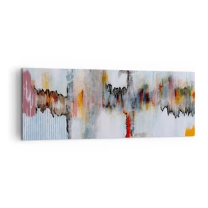 Obraz na plátne - Paličkou po vode - 140x50 cm