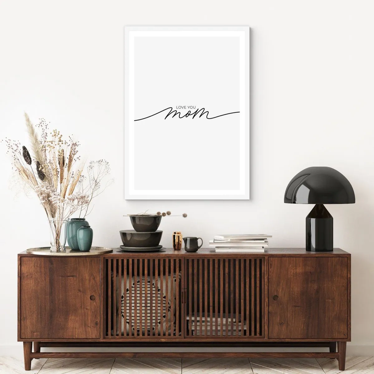 Plagát v bielom ráme - Veľké dojatie - 40x50 cm