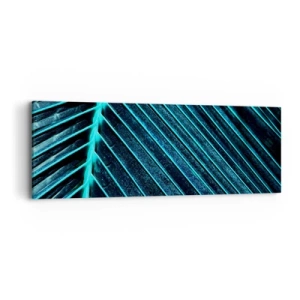 Obraz na plátne - Textúra zelene - 90x30 cm