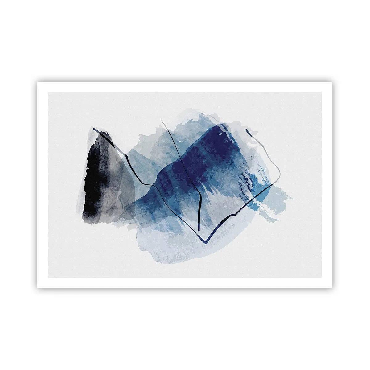 Plagát - Ľadová hora - 100x70 cm