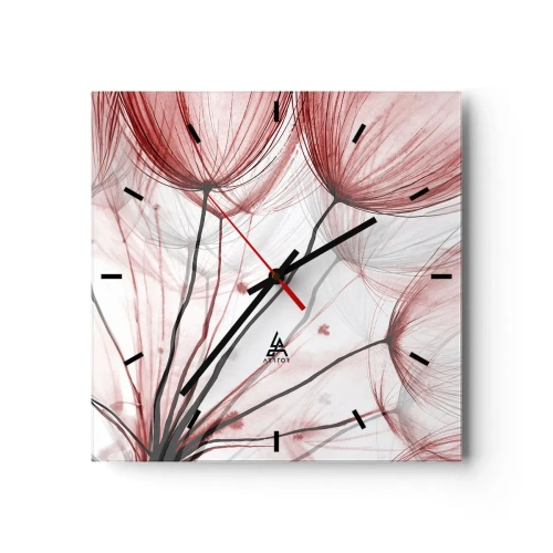 Nástenné hodiny - Pred odletom - 30x30 cm