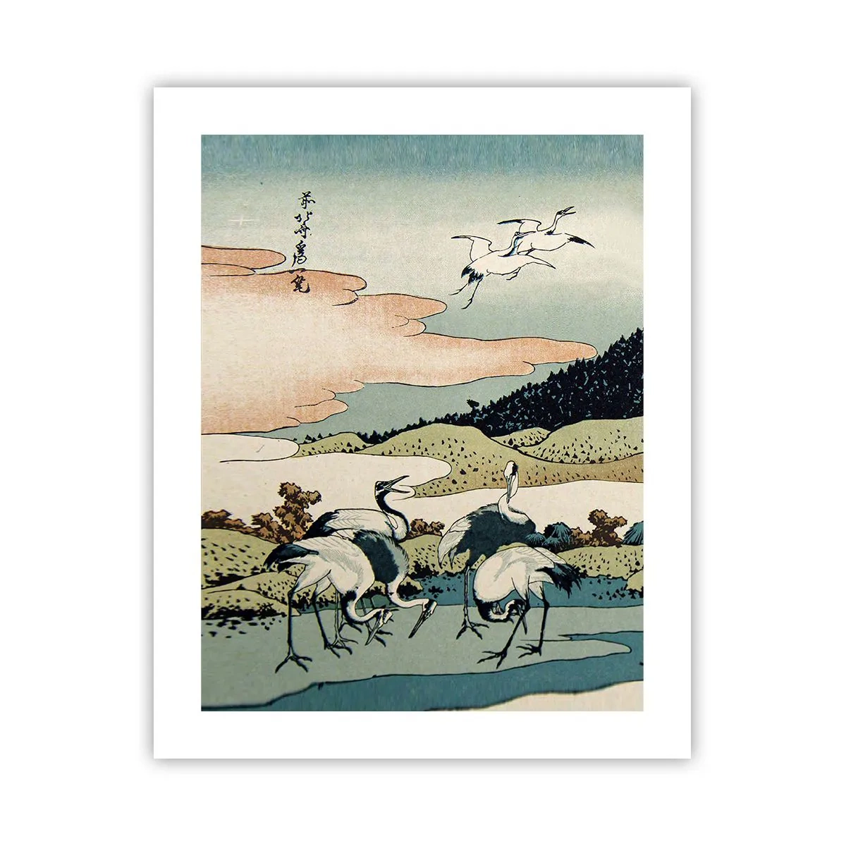 Plagát - V japonskom duchu - 40x50 cm