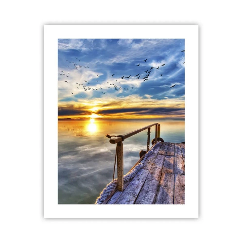 Plagát - Vietor ide odpočívať - 40x50 cm