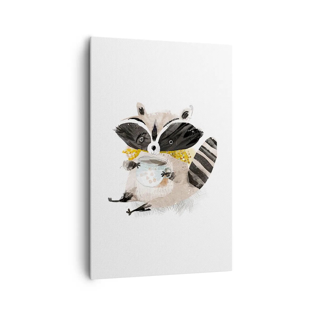 Obraz na plátne - Môj priateľ mýval - 80x120 cm