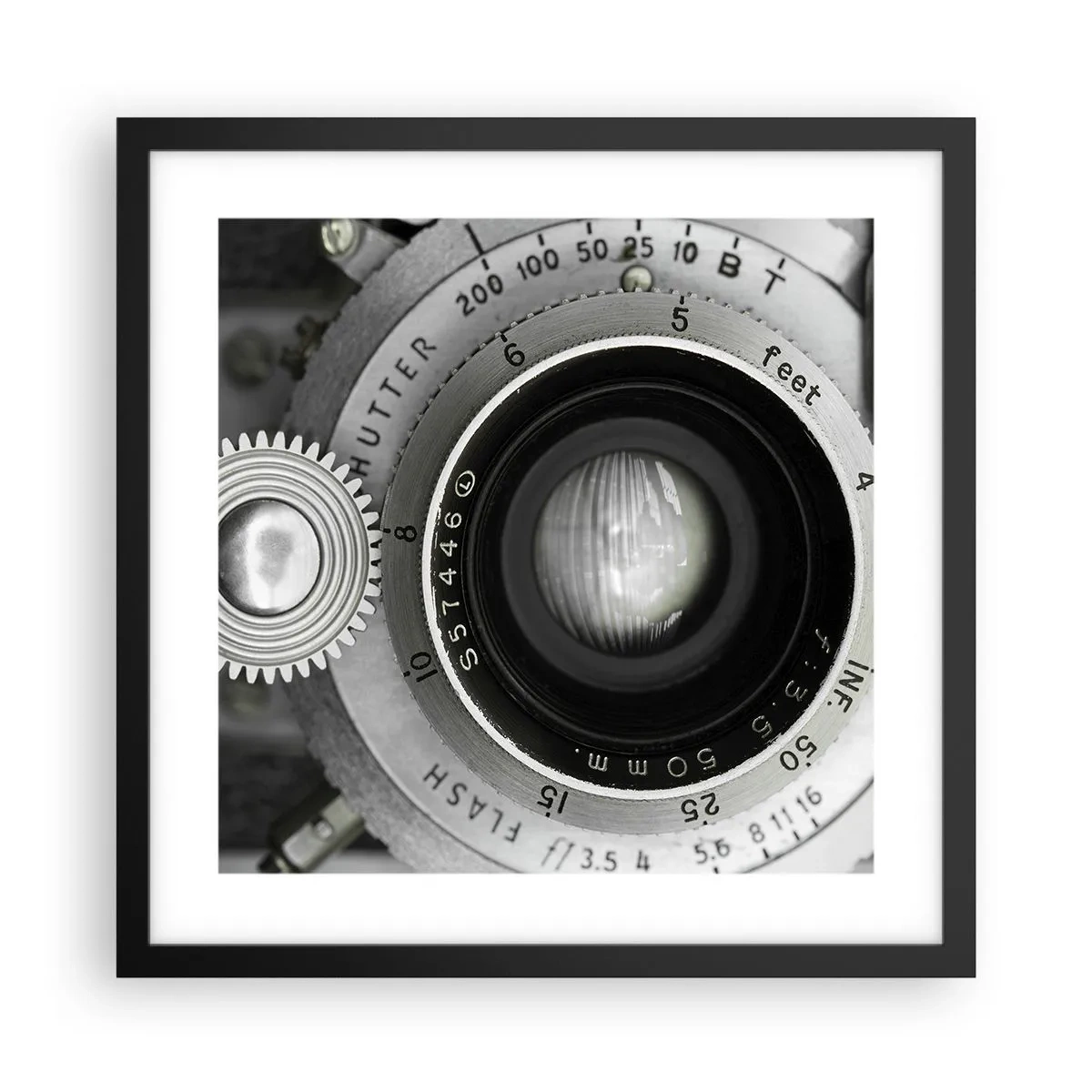 Plagát v čiernom ráme - Príbeh o Hollywoode - 40x40 cm