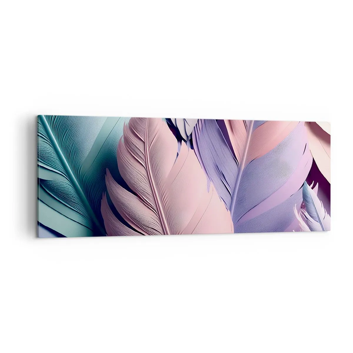 Obraz na plátne - Vtáčí štýl - 140x50 cm