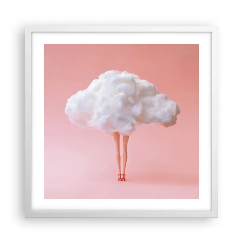 Plagát v bielom ráme - Sladký sľub - 50x50 cm