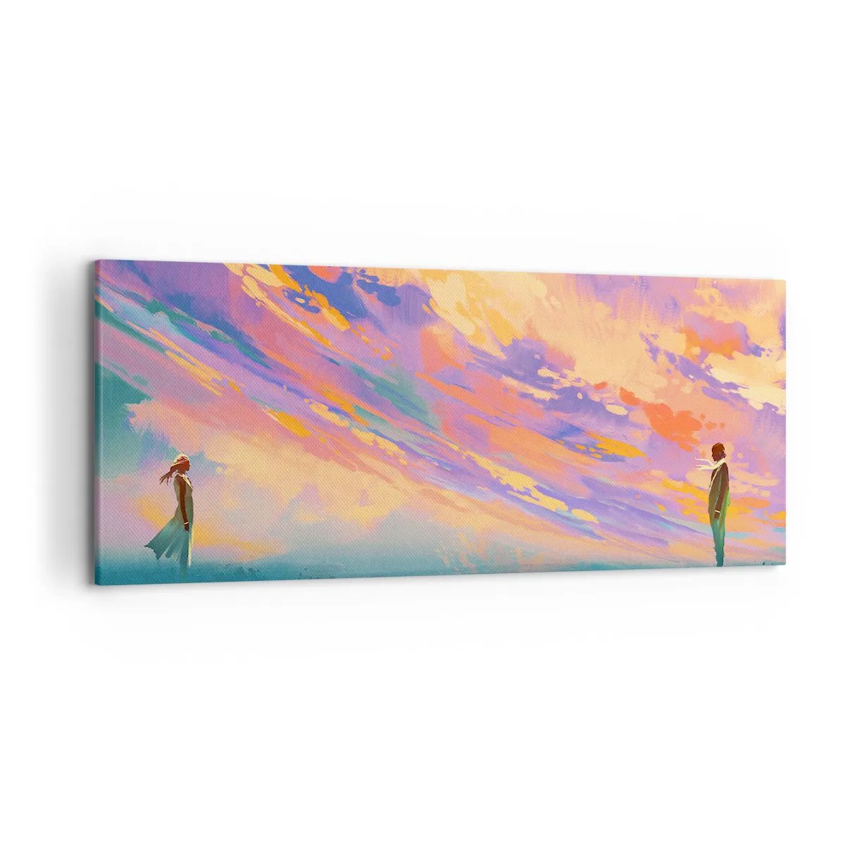 Obraz na plátne - Sila príťažlivosti - 120x50 cm