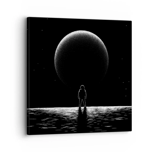 Obraz na plátne - Tvári v tvár - 30x30 cm