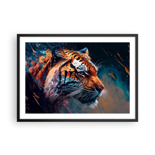 Plagát v čiernom ráme - Divoká krása - 70x50 cm