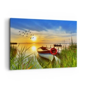 Obraz na plátne - Kormorány už odlietajú - 100x70 cm