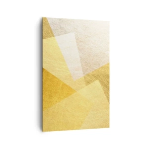 Obraz na plátne - Počasie geometrie - 80x120 cm