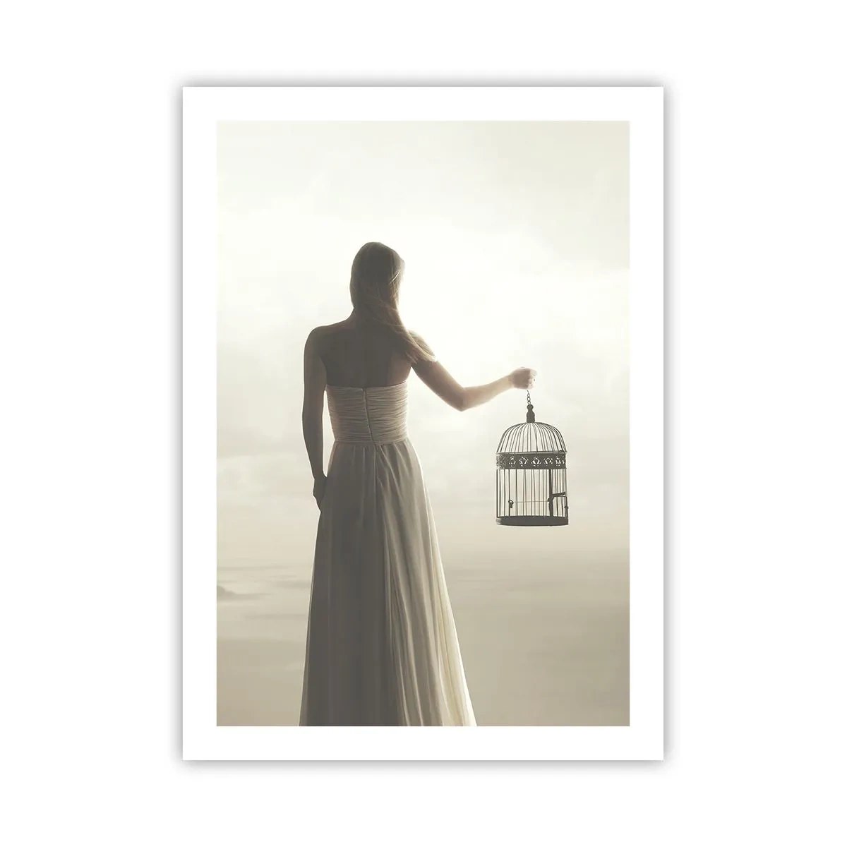 Plagát - Buď slobodná - 50x70 cm