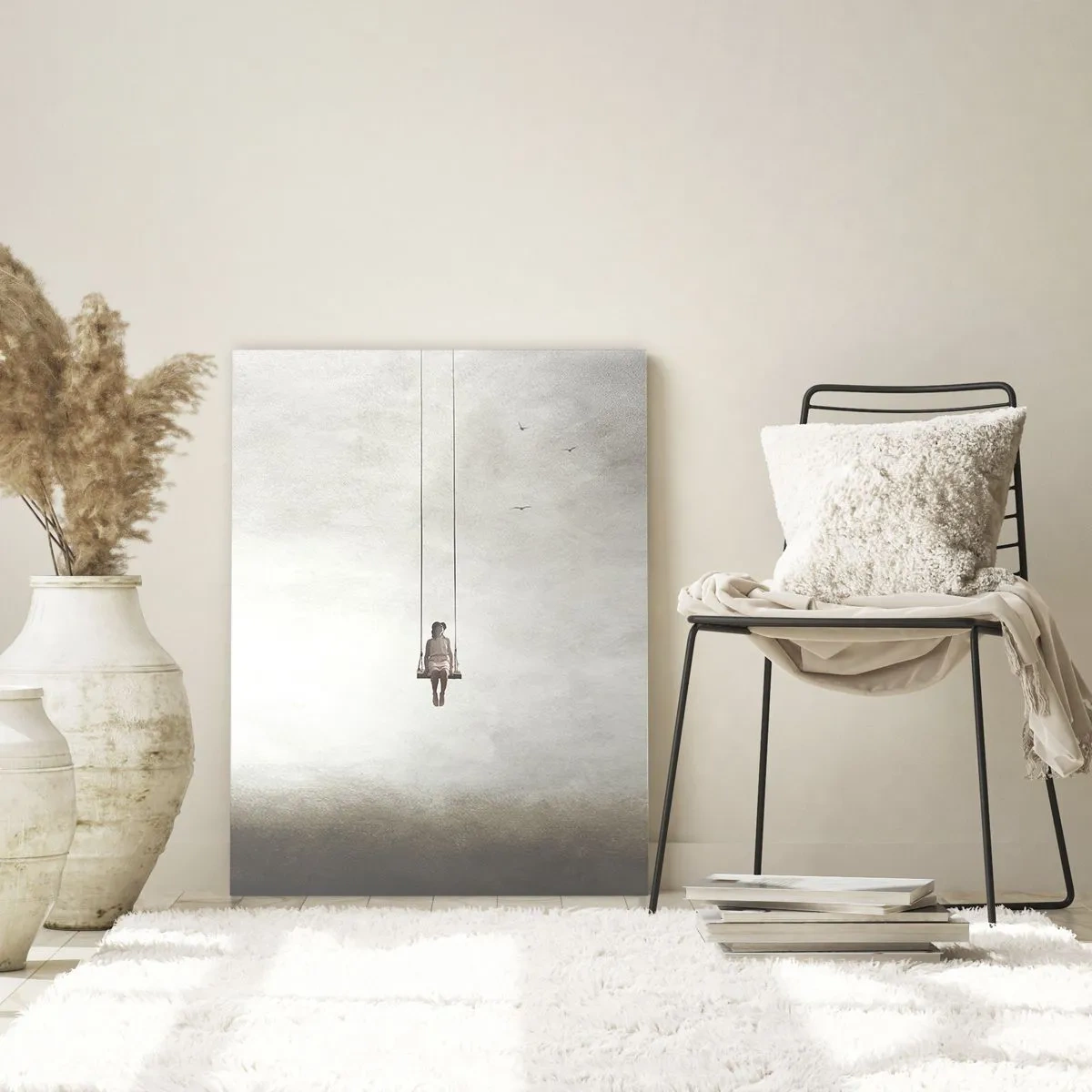 Obraz na skle - Dieťa v nás - 70x100 cm