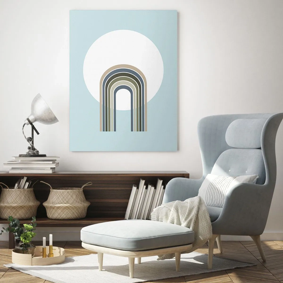 Obraz na skle - Neodolateľná príťažlivosť - 70x100 cm