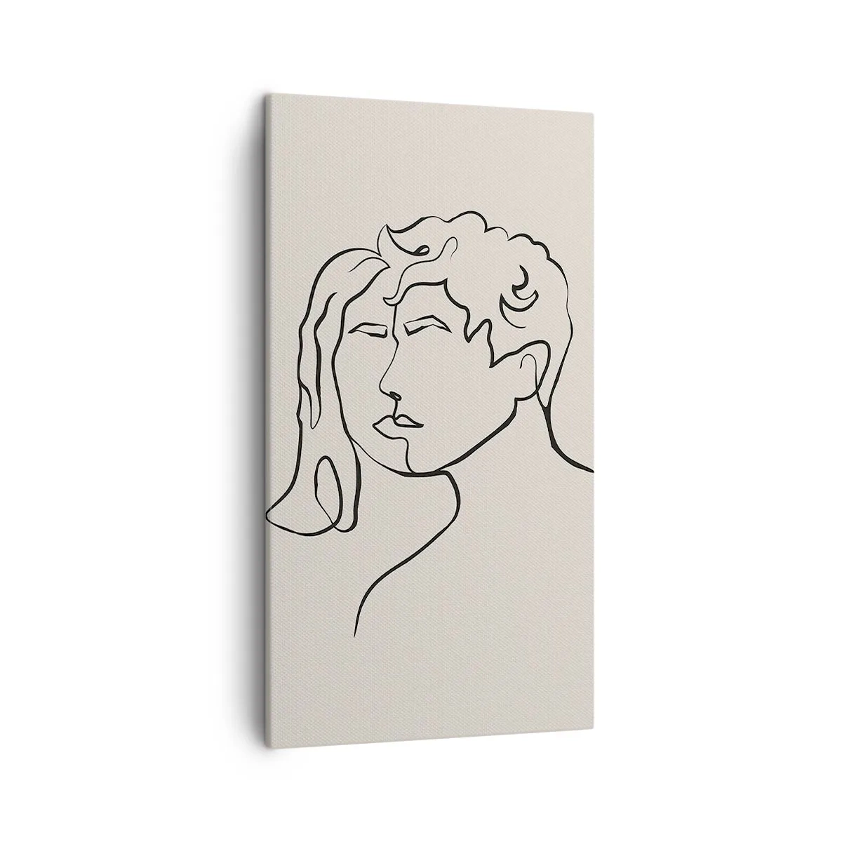 Obraz na plátne - A bola jednota - 45x80 cm