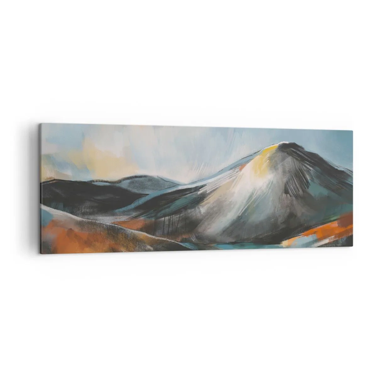Obraz na plátne - Surové a krásne - 140x50 cm