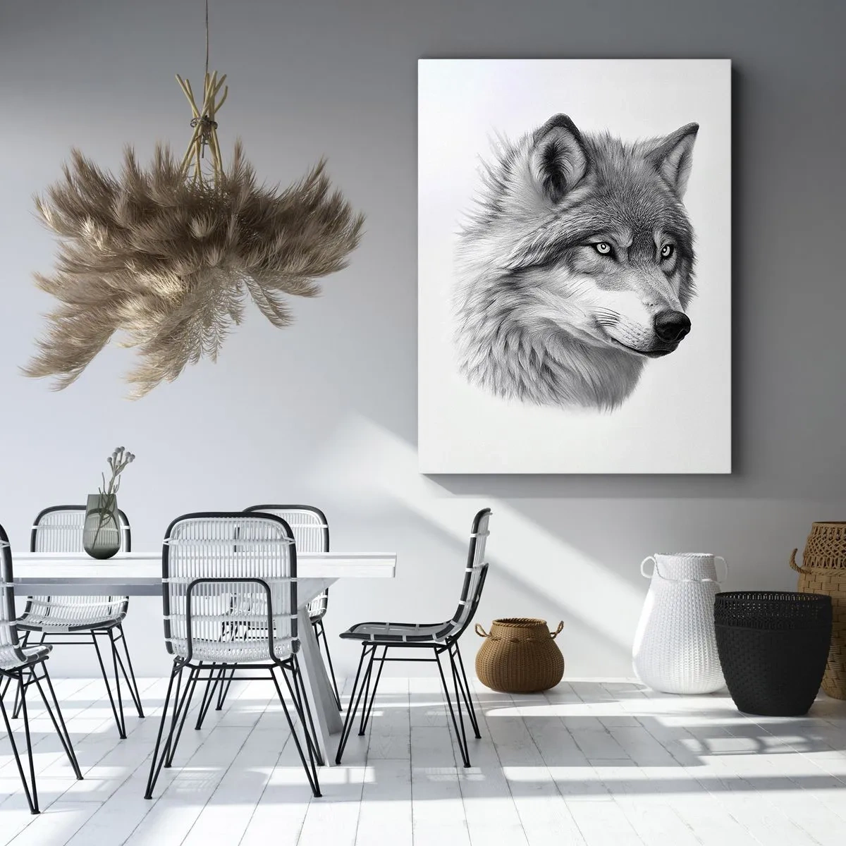 Obraz na plátne - Alfa – bezpochyby - 65x120 cm