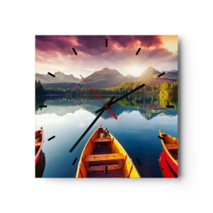 Nástenné hodiny - Nič proti prírode - 30x30 cm