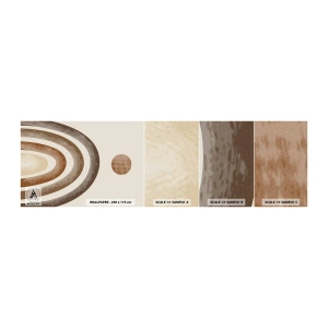 Vzorka samolepiacej fototapety Deluxe Sticker - V ďalekej galaxii - Abstrakcia, Kus, Dizajn - 100x30 cm