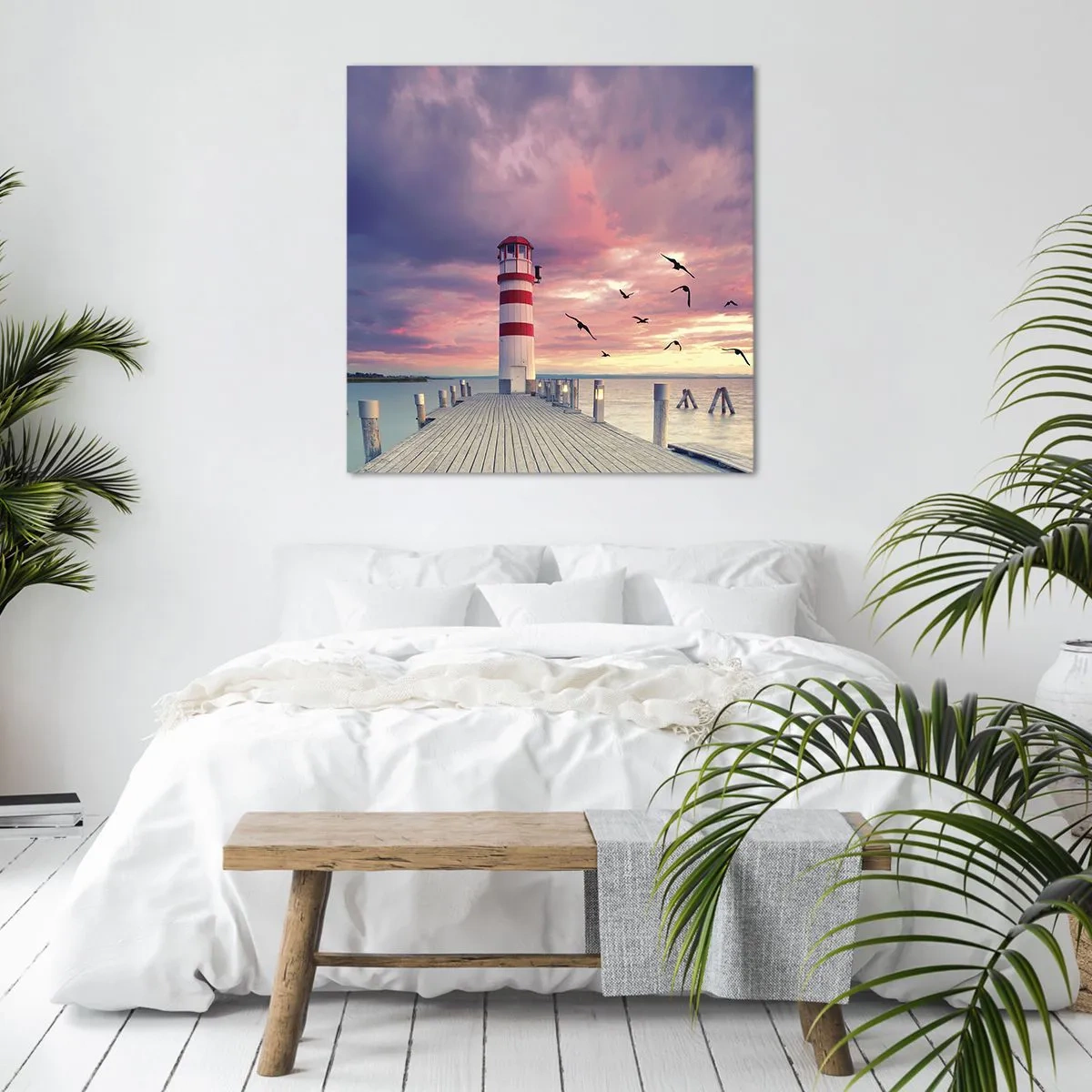 Obraz na plátne - Čas ísť do prístavu - 60x60 cm