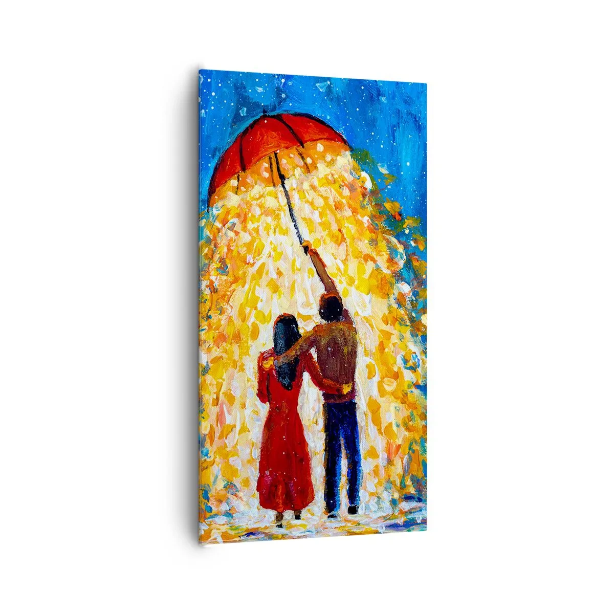 Obraz na plátne - Mágia daždivého večera? - 65x120 cm