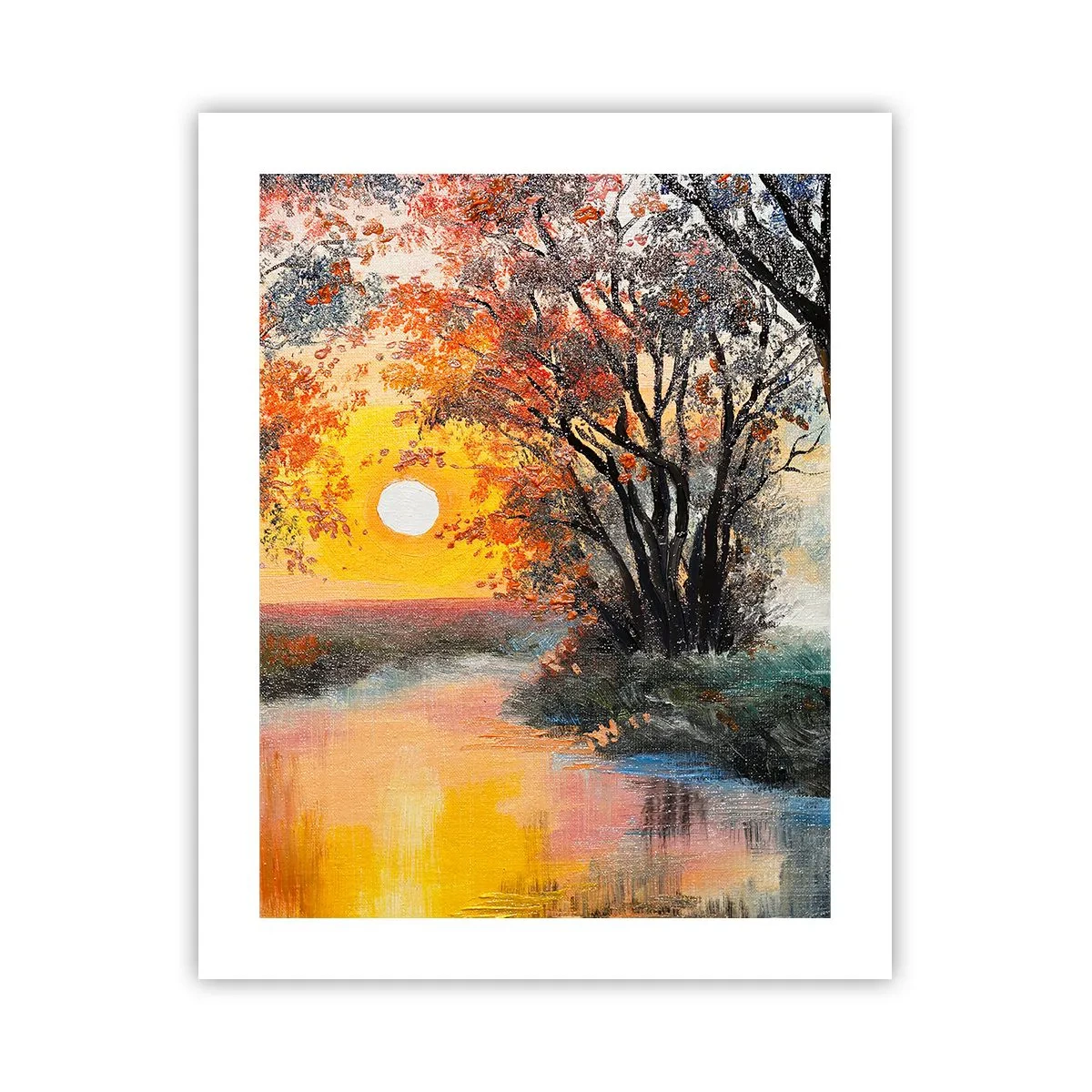 Plagát - Jesenný nádych - 40x50 cm