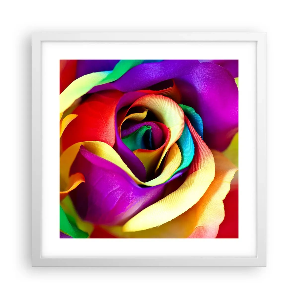 Plagát v bielom ráme - To nie je možné - 40x40 cm