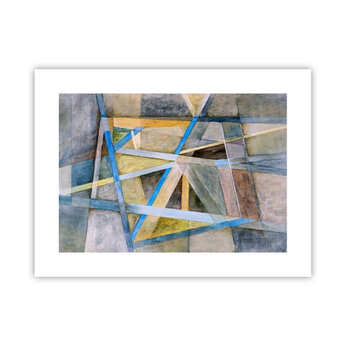 Plagát - Priamo alebo diagonálne? - 40x30 cm