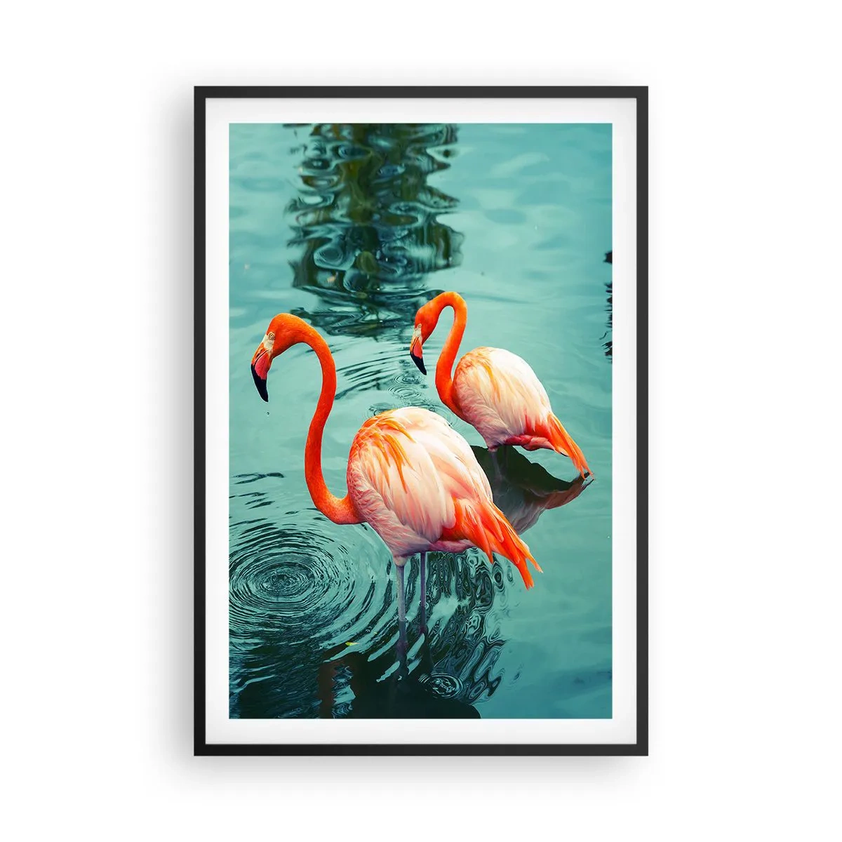 Plagát v čiernom ráme - Teraz sme v móde - 61x91 cm