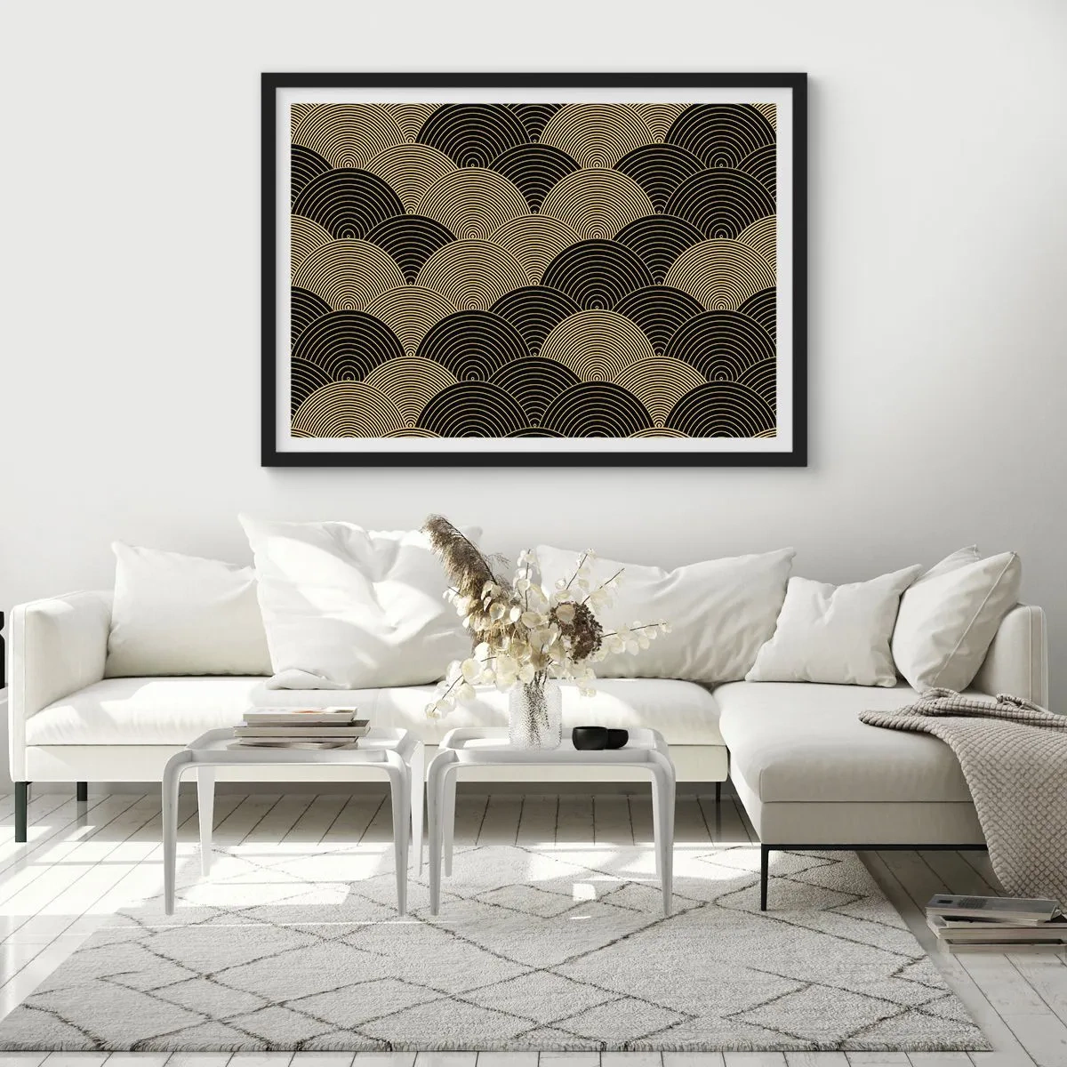 Plagát v čiernom ráme - Jednota v mnohosti - 91x61 cm