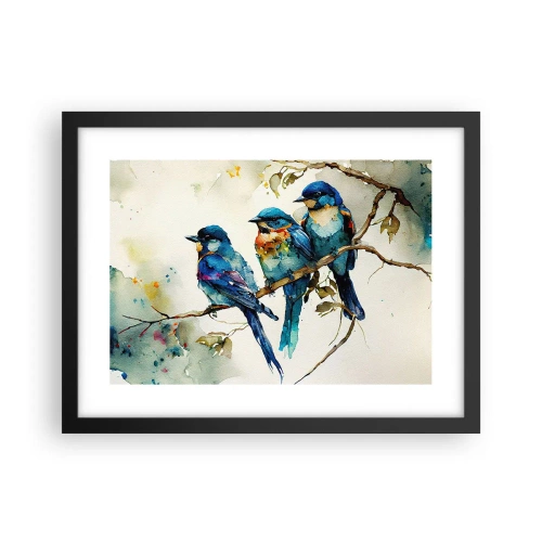 Plagát v čiernom ráme - Urazil sa? - 40x30 cm