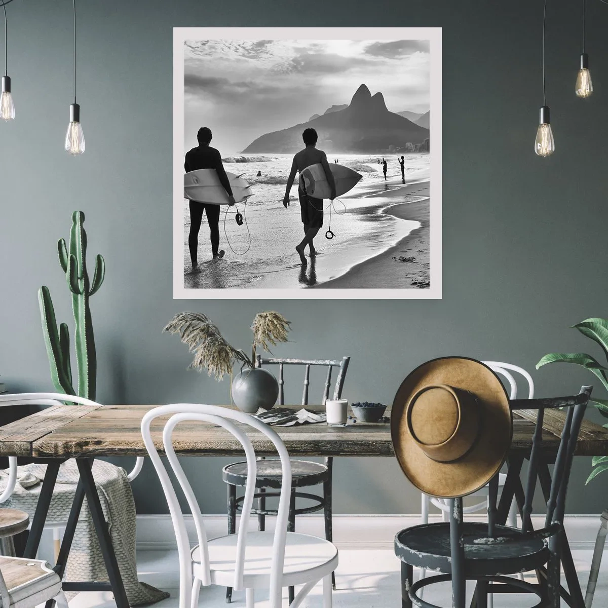 Plagát - Samba na jednu vlnu - 60x60 cm