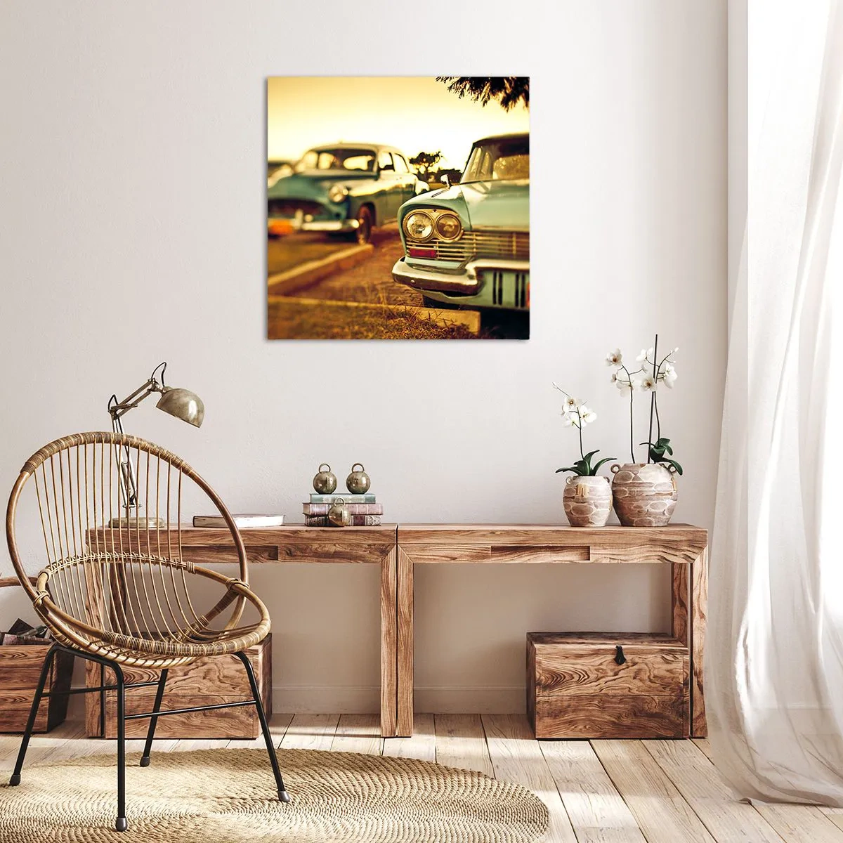 Obraz na plátne - Počkáme, uvidíme - 70x70 cm