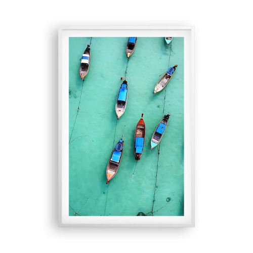 Plagát v bielom ráme - V radostnom očakávaní - 61x91 cm