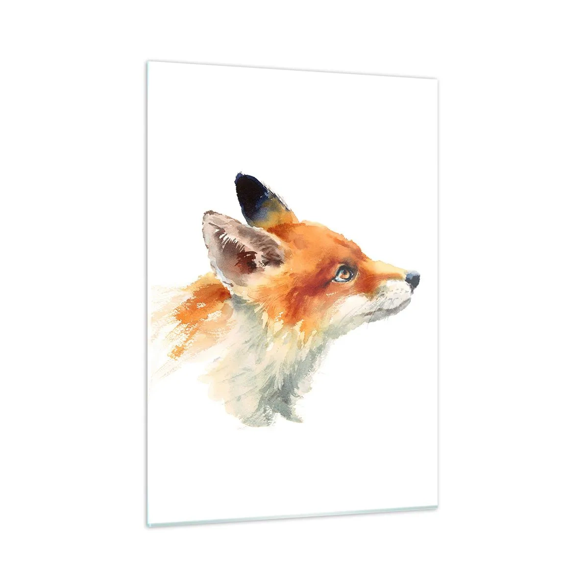 Obraz na skle - Opatrnosti nie je nikdy dosť - 50x70 cm