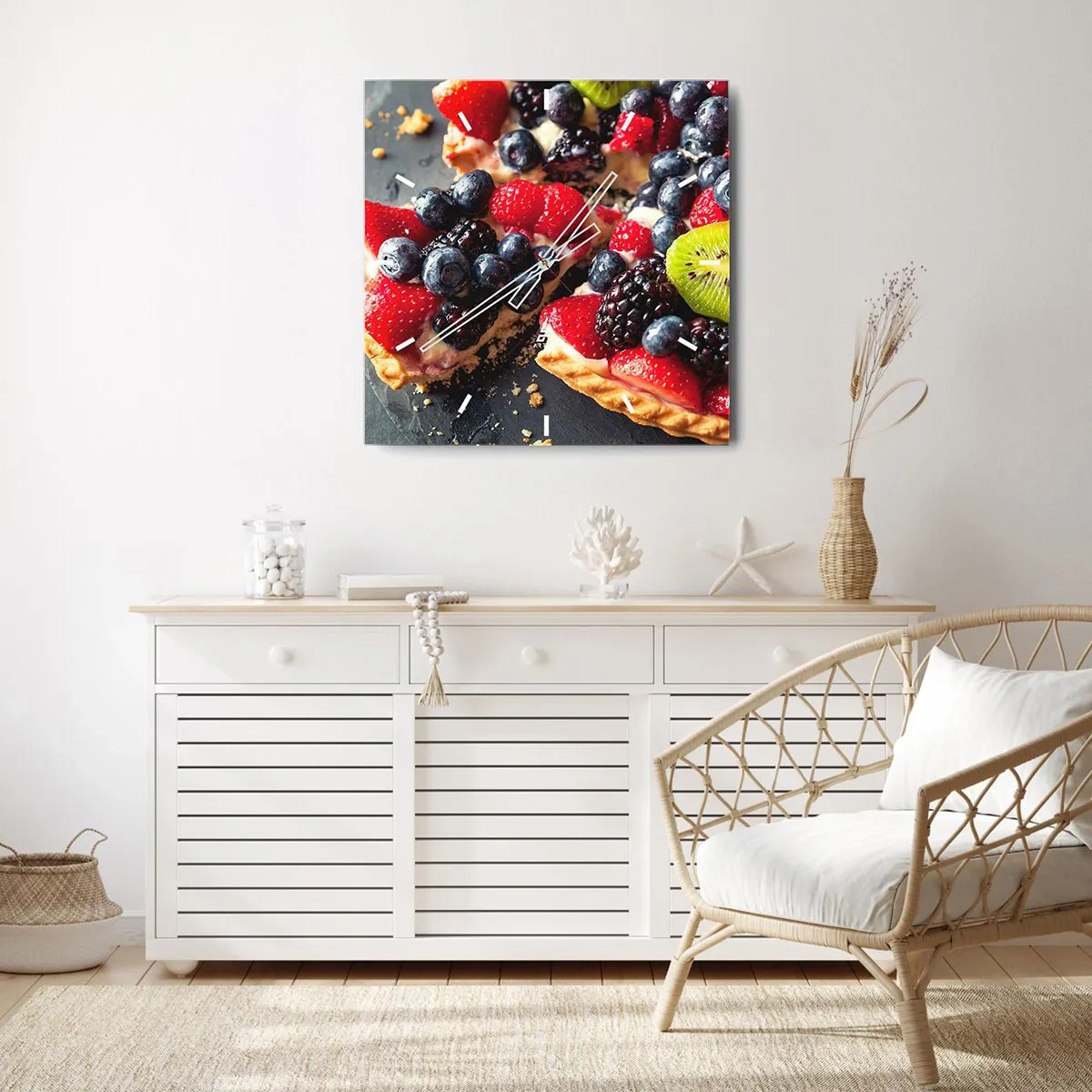 Nástenné hodiny - Dolce vita! - 30x30 cm