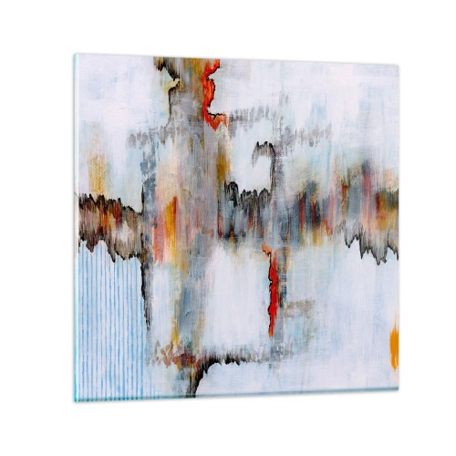 Obraz na skle - Paličkou po vode - 60x60 cm