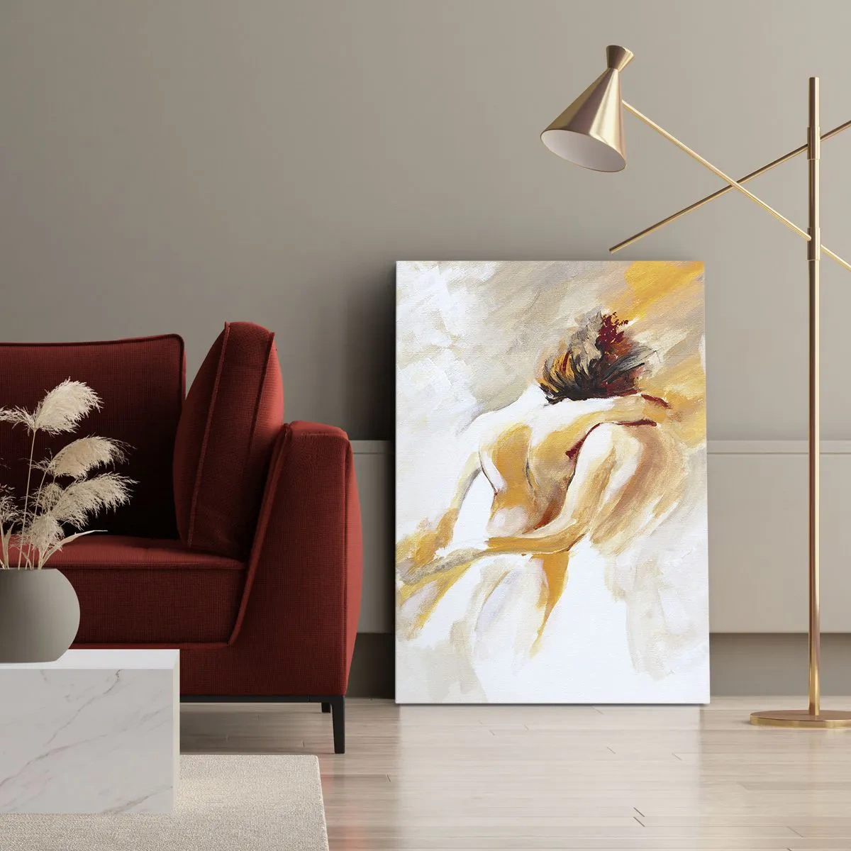 Obraz na plátne - Blízkosť v nebi - 50x70 cm