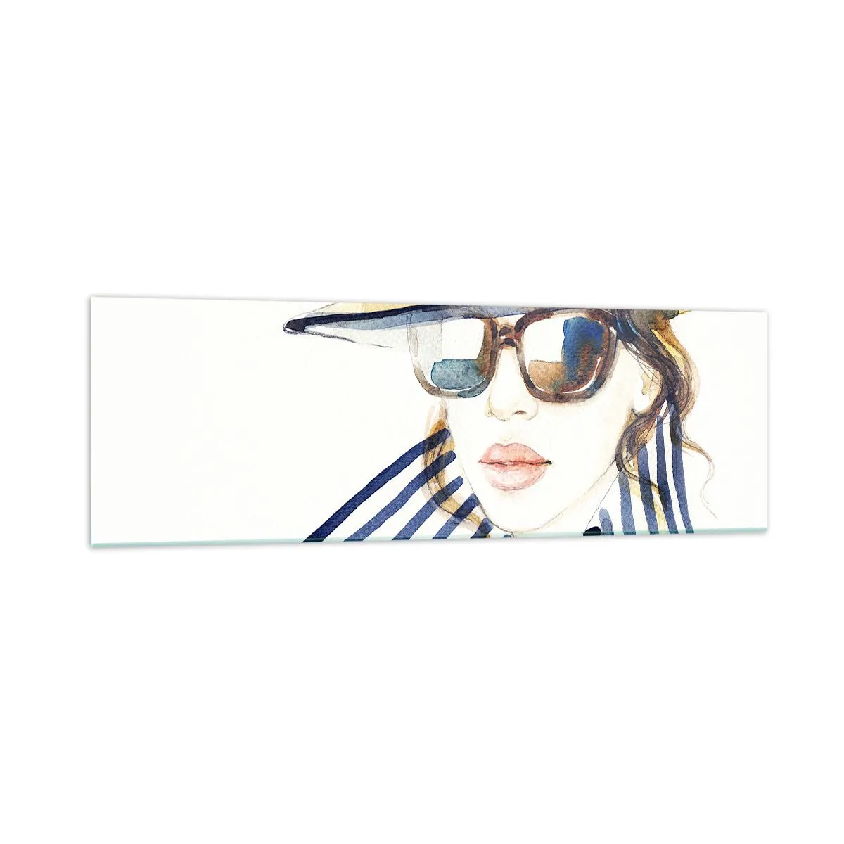 Obraz na skle - Florida víta! - 160x50 cm