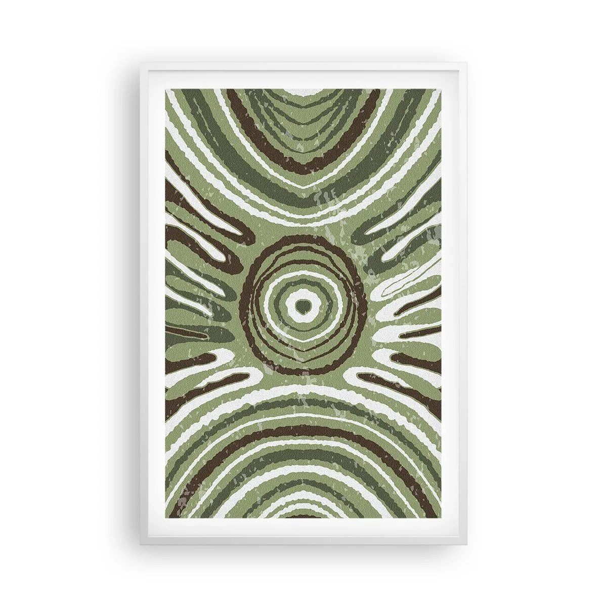 Plagát v bielom ráme - Explózia emócií - 61x91 cm