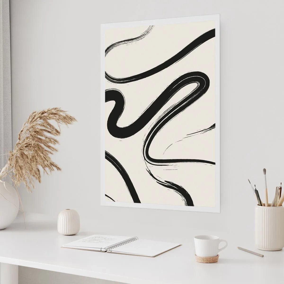 Plagát - Čiernobiely rozmar - 50x70 cm