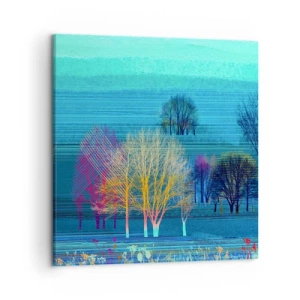 Obraz na plátne - Fantastická krajina - 50x50 cm